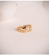 Bague en or Yolanda bande 750 - Bague jonc et ajourée pour femme