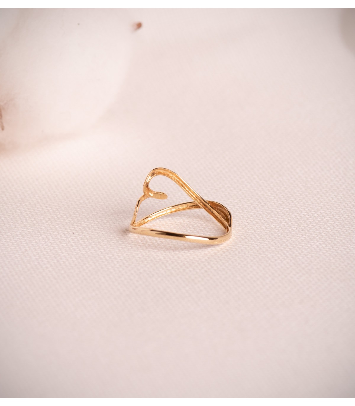 Anello cuore Addicted oro giallo 750