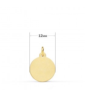 Engel Anhänger aus 750er Gelbgold | P9337-112