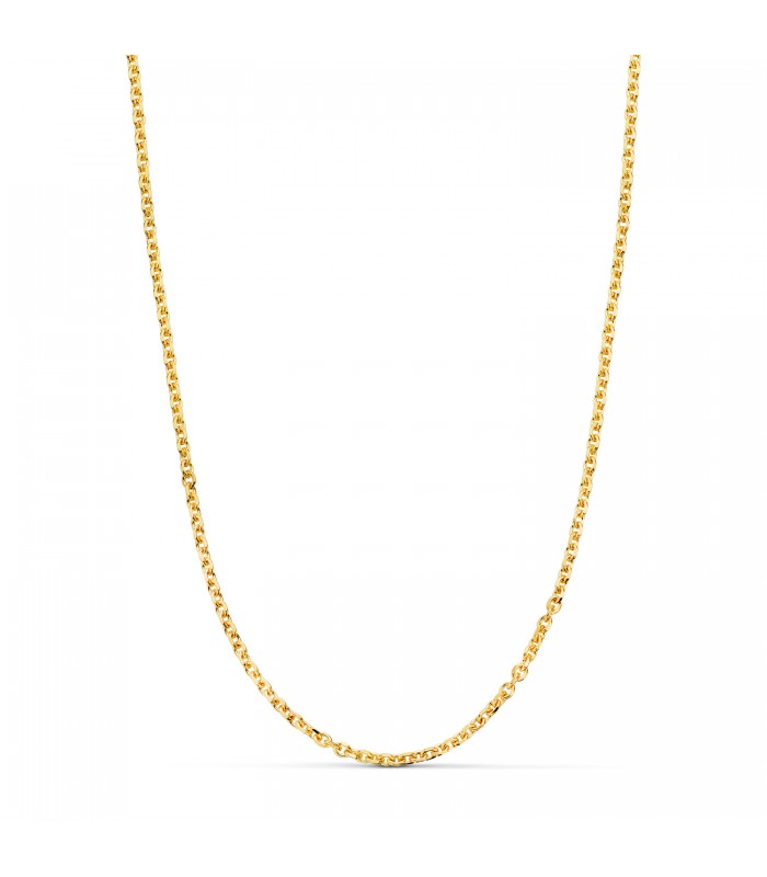 Chaîne en or Forçat 2,3mm 60cm 18K, maillons massifs - Chaînes homme