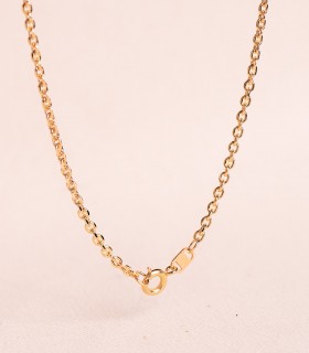 Cadena de oro 18K - Forzada 2,3mm 60cm, eslabón macizo | Cadenas para hombre