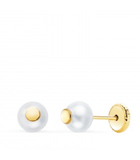 Orecchini a Sfera da Donna in Oro 18 Carati Chiusura: Monachella Misura o forma: 8 mm Modello Finitura diamantata 2,7g Orecchini a Sfera da Donna in Oro 18 Carati Chiusura: Monachella Misura o forma: 8 mm Modello Finitura diamantata 2,7g