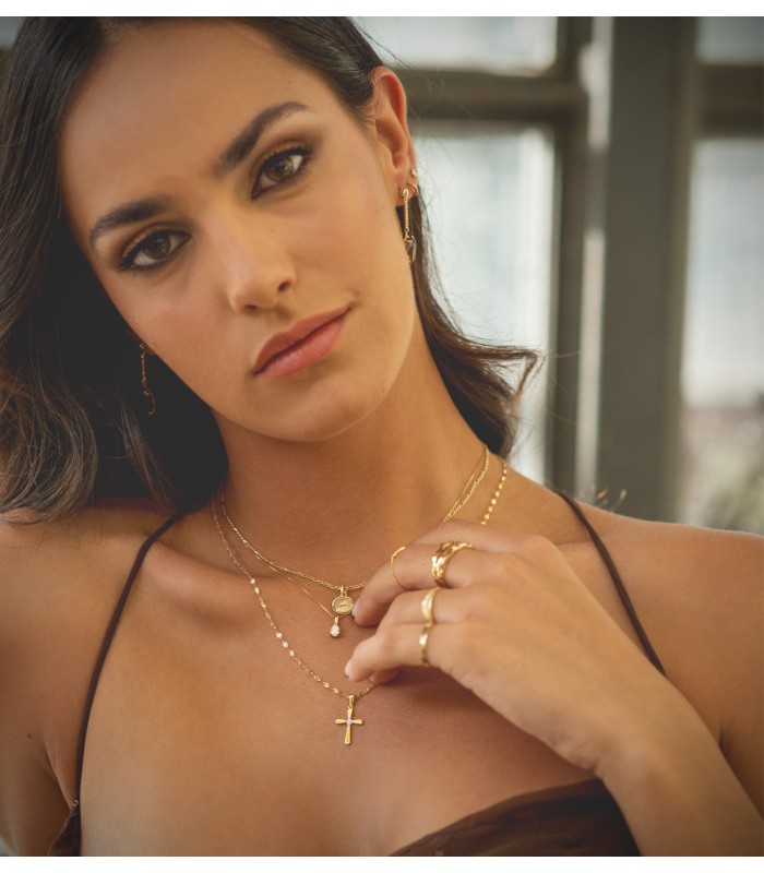 Pendentif Diamant Fjall 0.356 carats Or 18 K, collier femme avec diamants