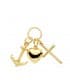 Pendentif Trois Vertus Or 18K 25 mm