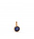 Colgante Secret piedra azul zafiro Oro 18K | Colgantes de mujer, piedras de colores
