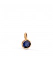 Ciondolo Secret pietra blu oro 18kt