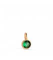 Ciondolo Secret pietra verde oro 18kt