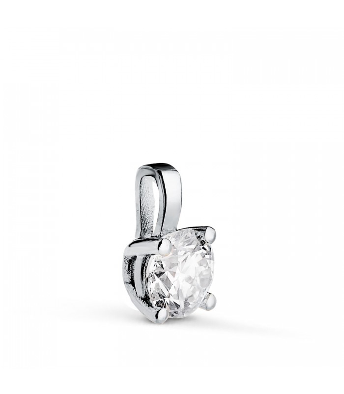 Pendentif Diamant Nordlys 0.500 ct Or blanc, collier femme avec diamants