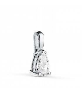 Diamant Anhänger 750 Weißgold P30077-5OB