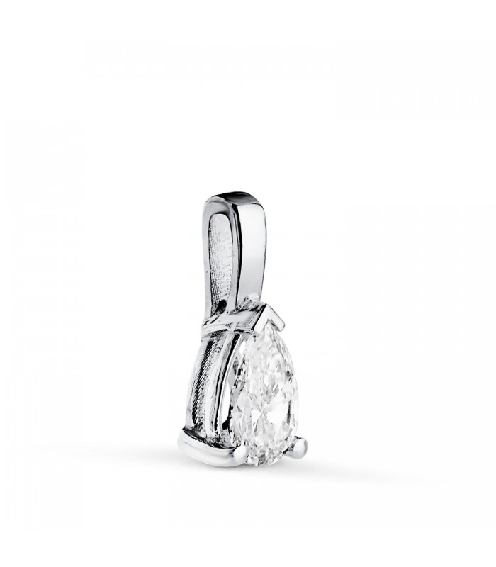 Diamant Anhänger 750 Weißgold P30077-5OB