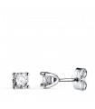 Boucles d'oreilles diamant Dalmatie 0.600ct Or blanc 18K