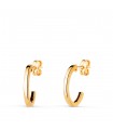 Orecchini a cerchio Sheila oro 18kt 14mm