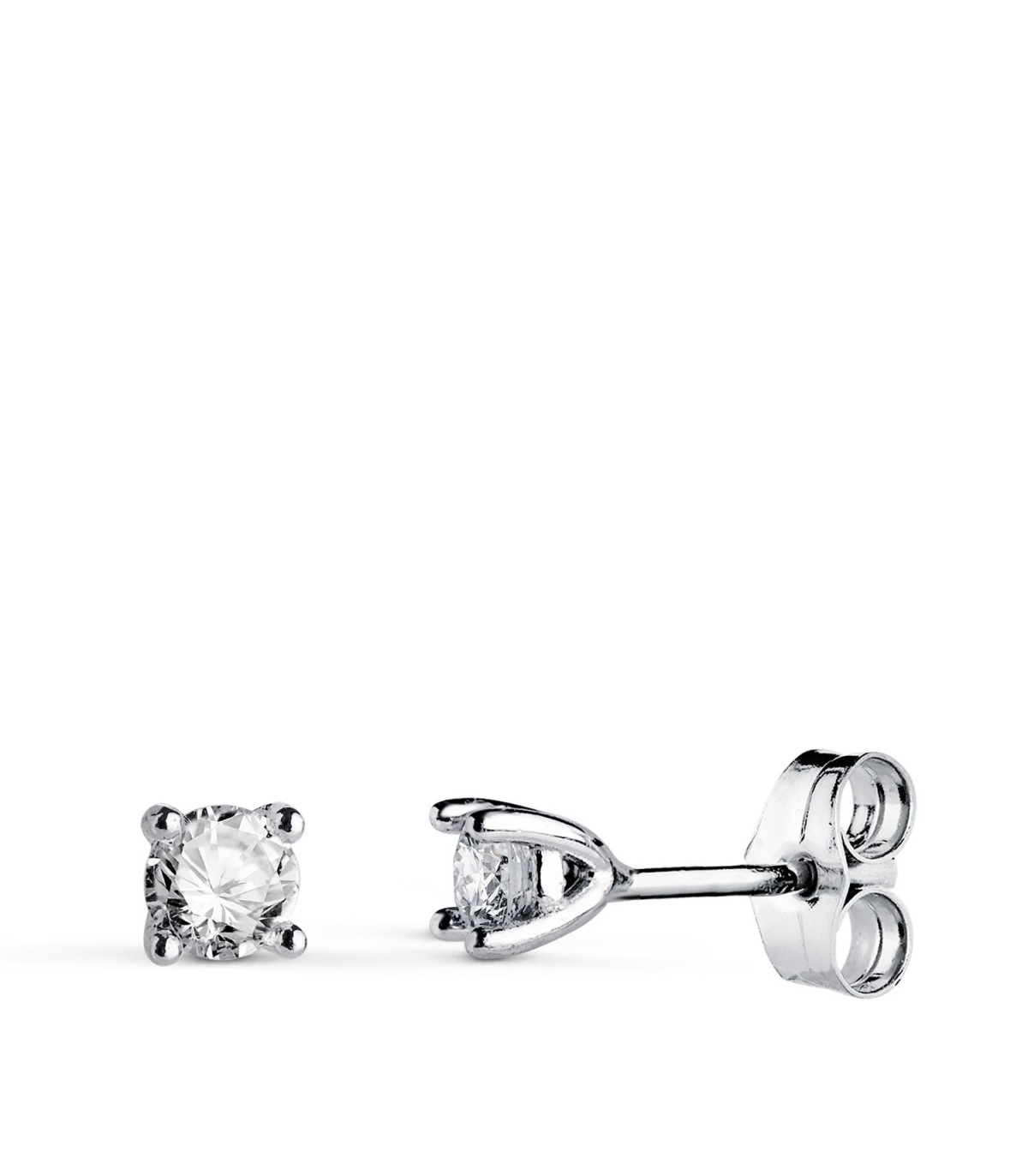 Ohrstecker Diamant Måne 0.400ct 750 Weißgold