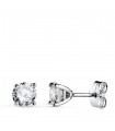 Orecchini Diamanti Nordlys 0.400 ct oro bianco