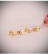 Pendientes de mujer Grano de café (nudo de barco) Oro 18K 8mm. Regalo señora joyería online.