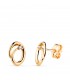 Ohrstecker Damen Ofelia 18K Gold 9mm