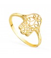 Anillo Oro 18K Mano de Fátima