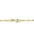 Catena intrecciata in oro per donna - Collana a maglia Singapore 2 mm 18 Kt 45 cm
