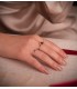 Bague rubis, pierre précieuse en or 750. Cadeaux et bijoux pour femmes