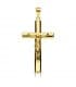 Taufkreuz Gold 18K, 29 x 17 mm | Kruzifix-Anhänger, online kaufen