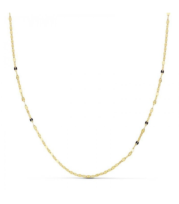 Kette Gelbgold/ Fantasiekette poliert 18 karat 1 mm 40 cm