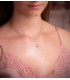 Diamant Kette 750 Weißgold P1906-OB170