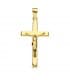 Cruz Cristo palo rectangular
