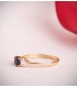 Saphir Ring mit Diamanten 750 Gelbgold P30188-2OAZA | Aura