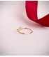Anillo con diamante Picco Oro amarillo 18K talla Marquise, Sortija mujer estilo fino.