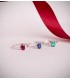 Anillo de zafiro y diamantes - Oro blanco 18 kilates, ideal regalo para mujer: Navidad, Compromiso Boda.