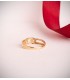 Anillo eslabones Maeve oro amarillo 18K