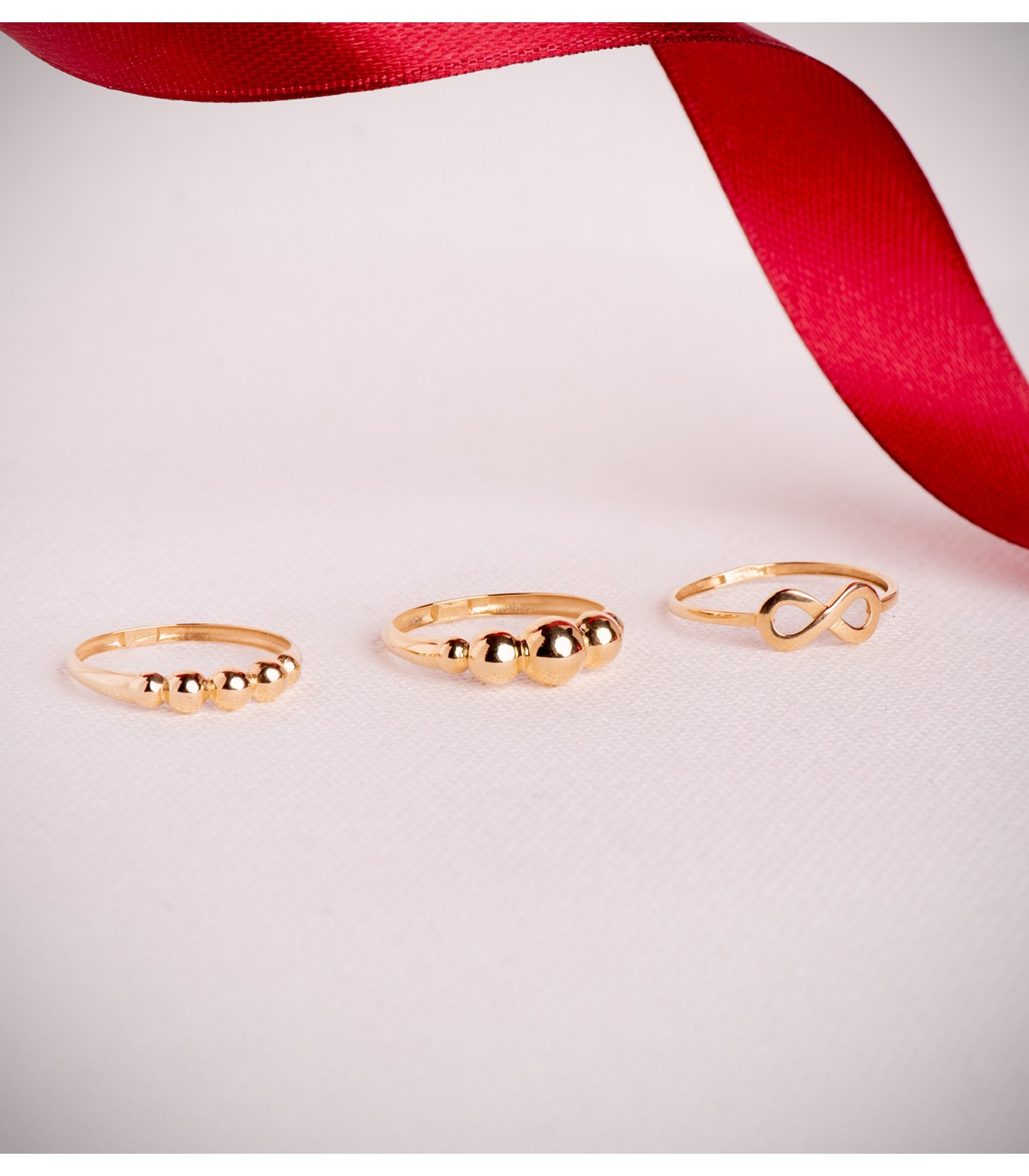 Bague or jaune 750 Bubble 5,5 mm  - Bagues pour femmes, bague jonc et bandes.