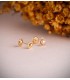 Kinder-Ohrringe 750er Gold Blume N3962-3ATP