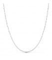 Fantasiekette Weißgold 18K 1.5mm 40cm Diamantiert 27001340
