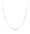 Cadena OB Martillada 1.8 mm 18 Ktes 40 cm