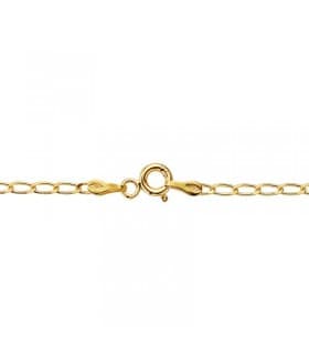 Cadena eslabones bilbao, 2 mm 9 Ktes 45cm