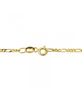 Catena maglia 3+1 Oro 375 2mm 60cm