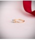 Anillo con Aguamarina Oro 18K Ottawa | Anillos de mujer con piedras semipreciosas.