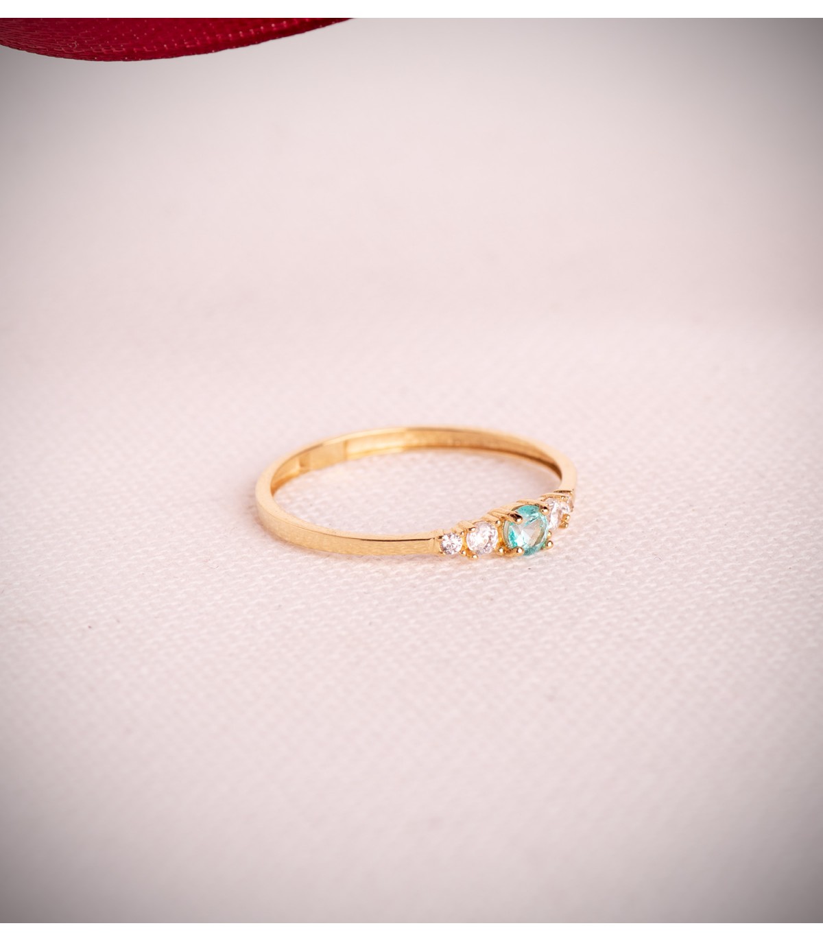 Goldring 750 blau Topas 19707 | Schmuck für Damen