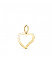 Ciondolo in oro 750 Cuore traforato