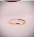 Solitario pera Fjall - Anillo de compromiso con Diamante 0.356 ct y oro amarillo 18 kilates