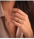 Solitaire blanc Dygarda 18 Carats