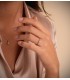 anillo de compromiso salonia en oro blanco barato para mujer
