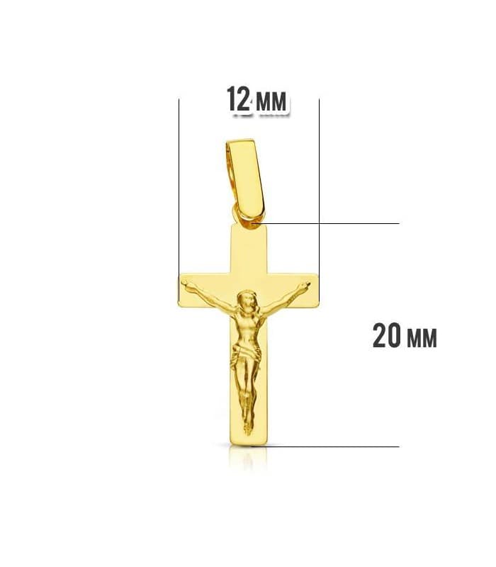 Cruz Cristo plana