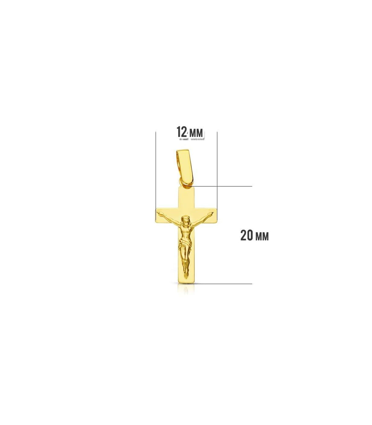 Cruz Cristo plana