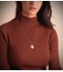 Collane a catena da uomo e donna in oro 750 - Modello a maglia Singapore di 2,5 mm e 60 cm