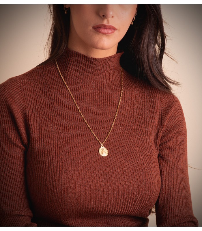 Collane a catena da uomo e donna in oro 750 - Modello a maglia Singapore di 2,5 mm e 60 cm