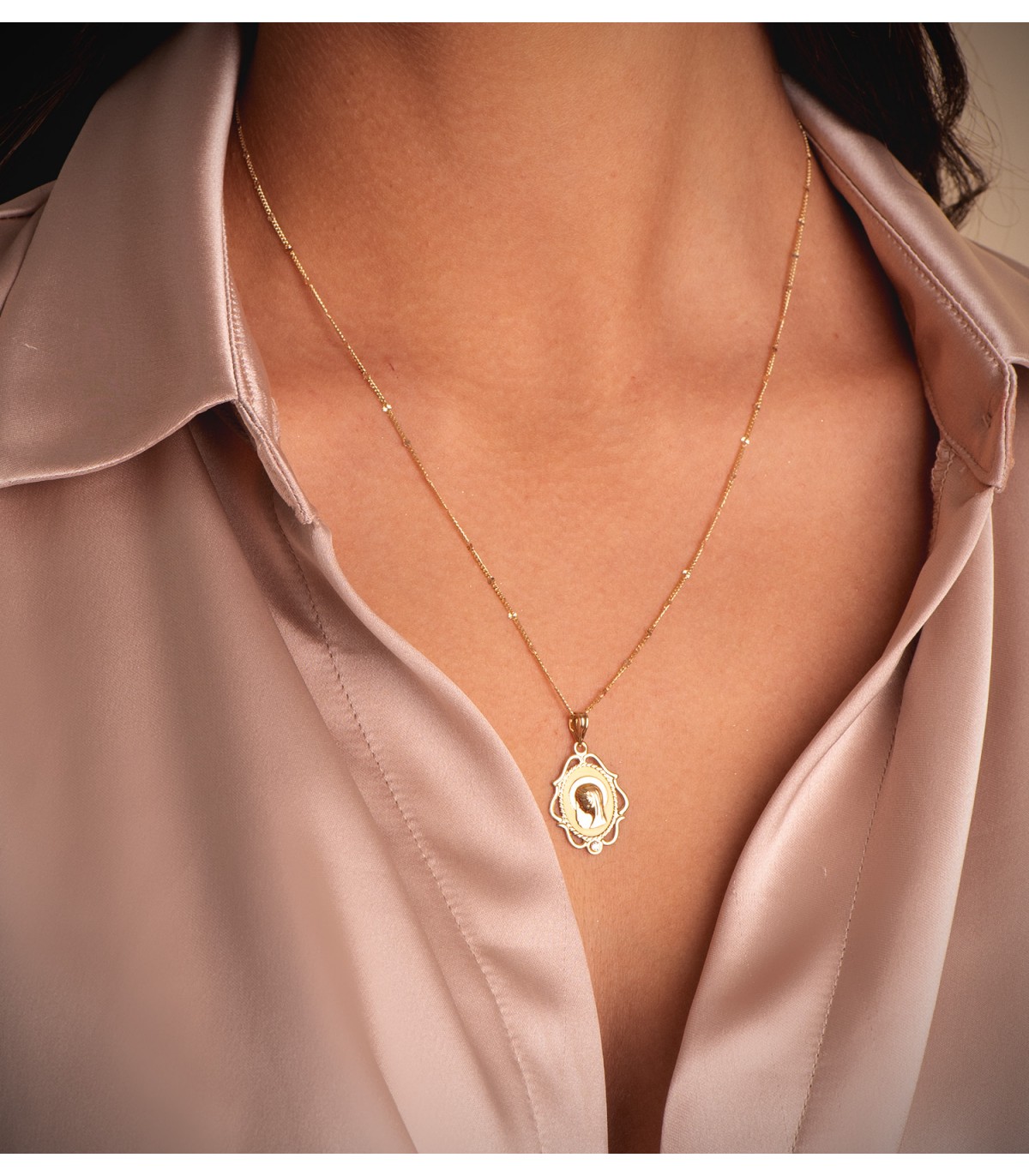 Goldkette 08000450 - 750er Gelbgold 50 cm