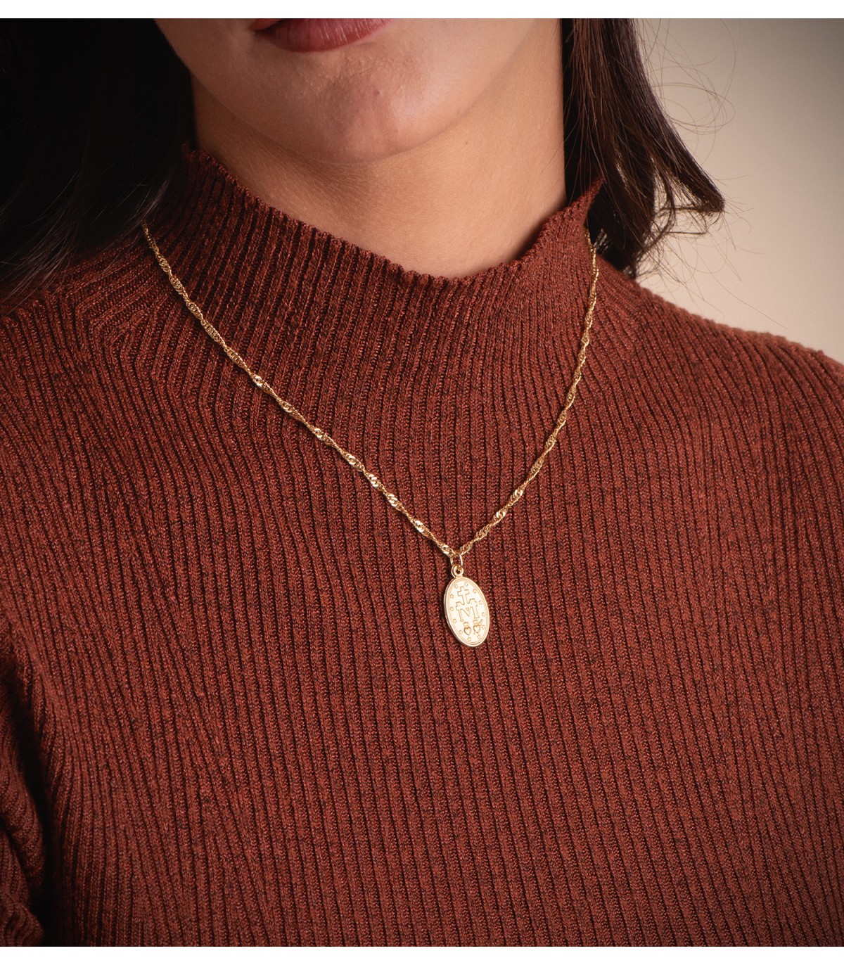 Chaînes en or femme 18 carats - Chaîne Singapour 2,5 mm 45 cm or jaune 750