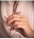 Smaragd Ring mit Diamanten 750 Gelbgold P30180-2OAES